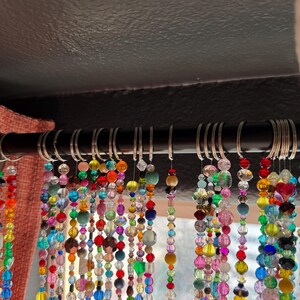 Beaded Curtains | Colorful Sun Catchers | Window Decor | Whimsy Decor afbeelding 5