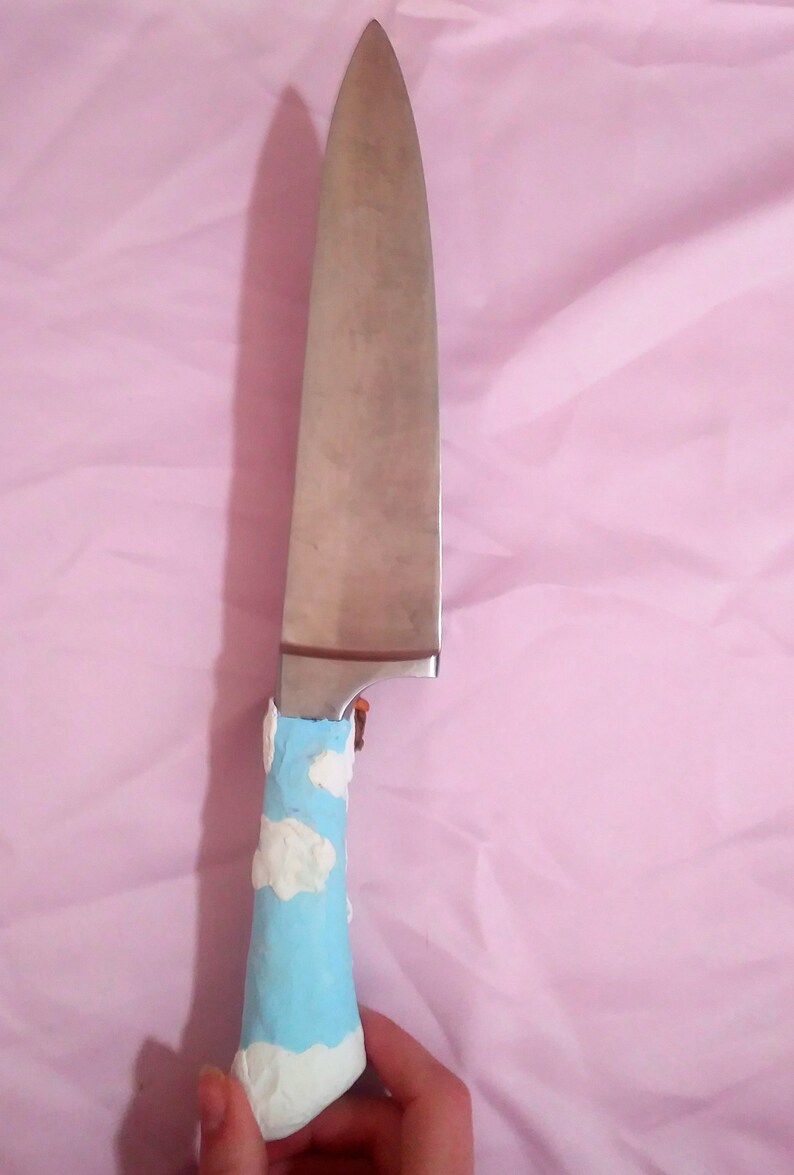 Pastel Goth style kitchen knives Etsy