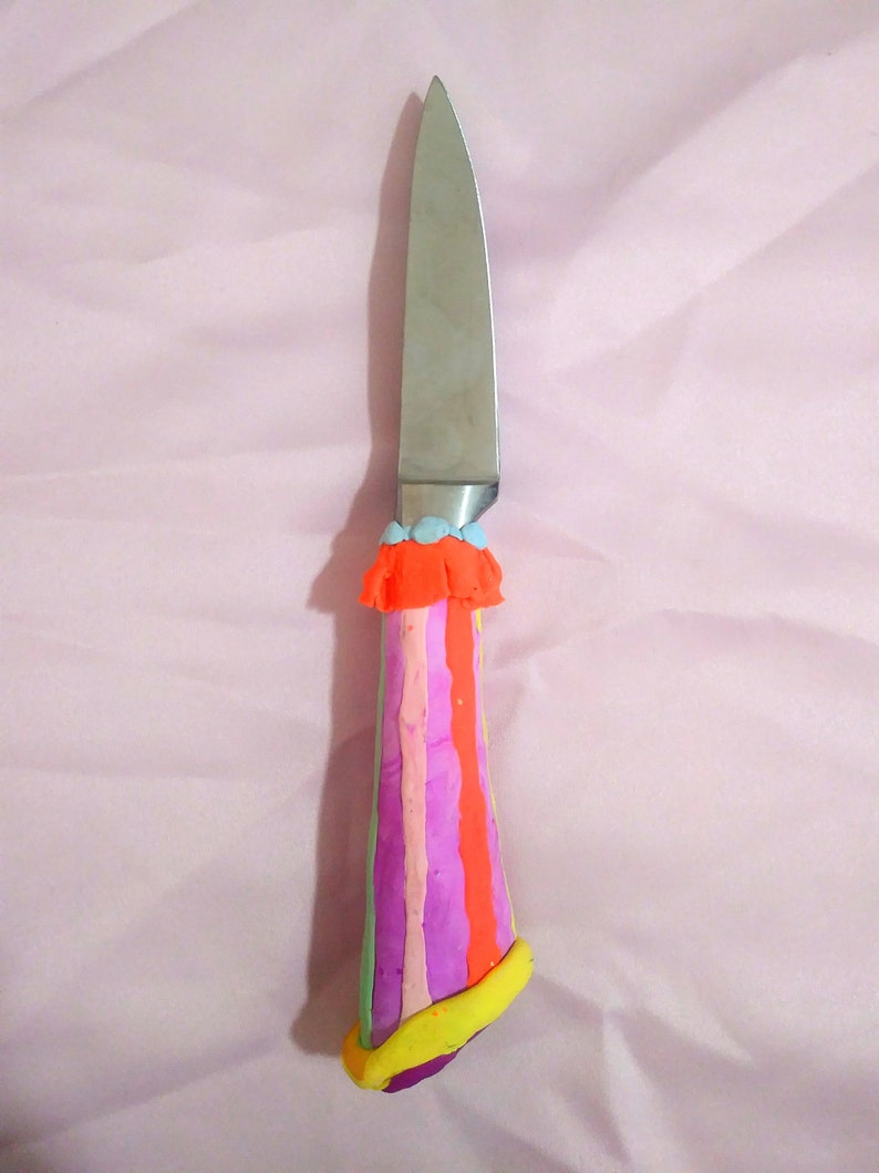 Pastel Goth style kitchen knives Etsy