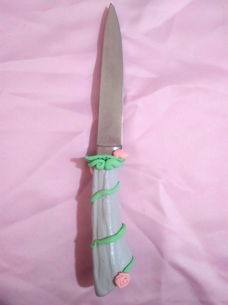 Pastel Goth style kitchen knives Etsy
