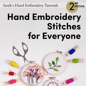 Hand embroidery stitches for everyone 2nd editionpictorial  etsy Hand embroidery stitches for everyone 2nd editionpictorial  etsy