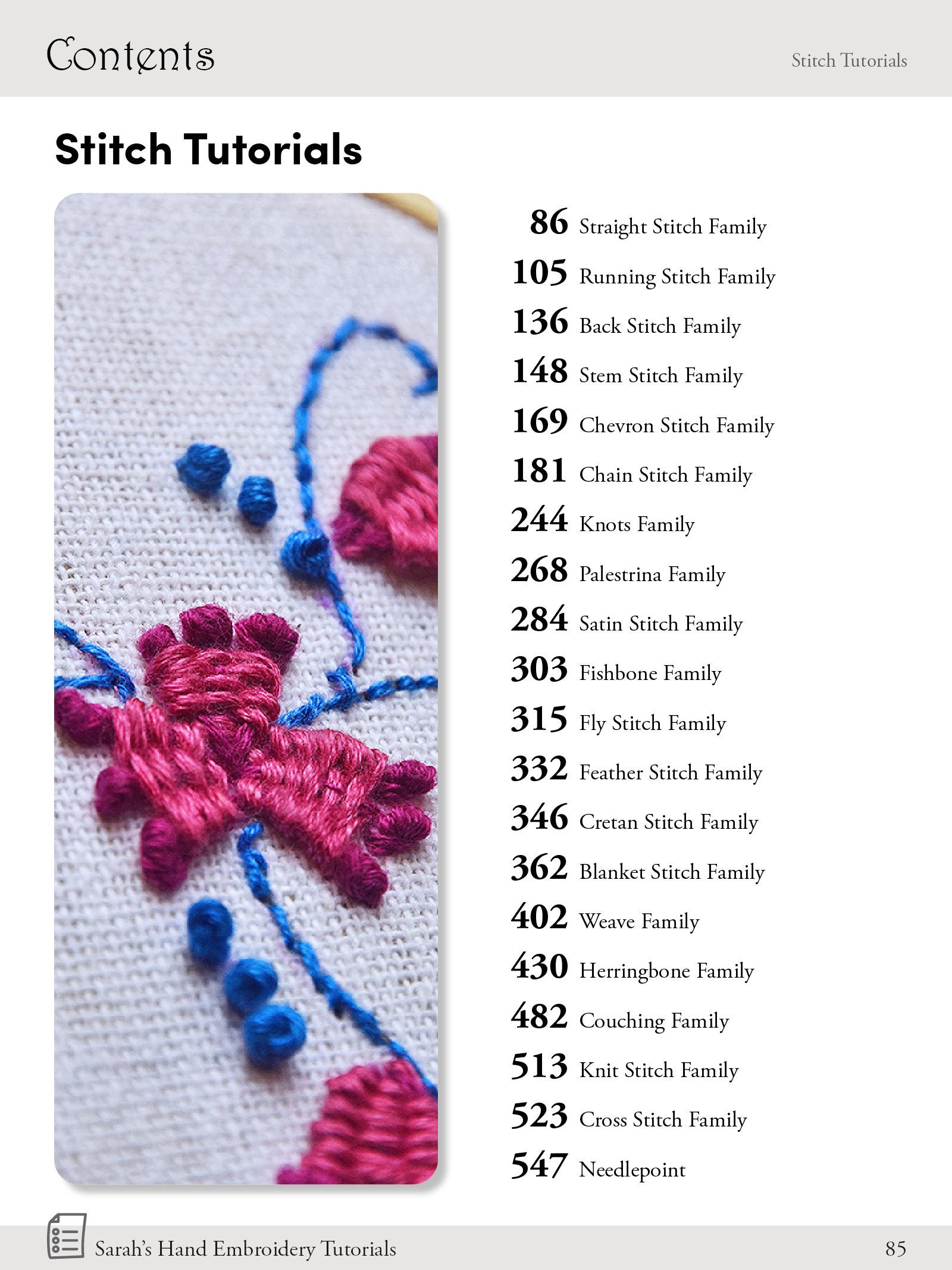 Hand Embroidery Stitches for Everyone 2nd Editionpictorial Etsy UK