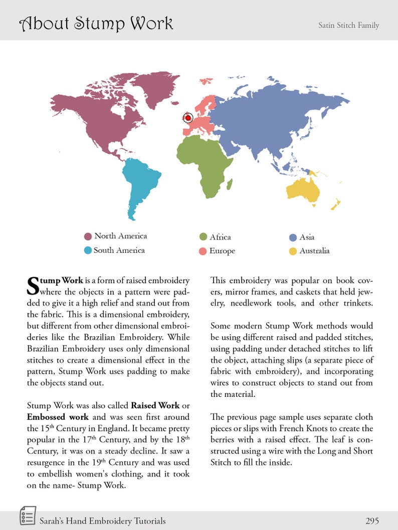 Hand Embroidery Stitches for Everyone 2nd EditionPictorial Etsy