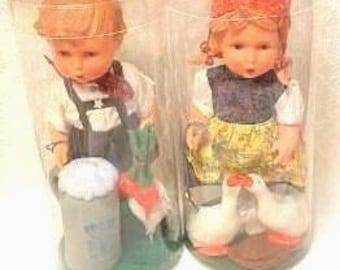 Paar Hummel-poppen: NIEUWSTAAT