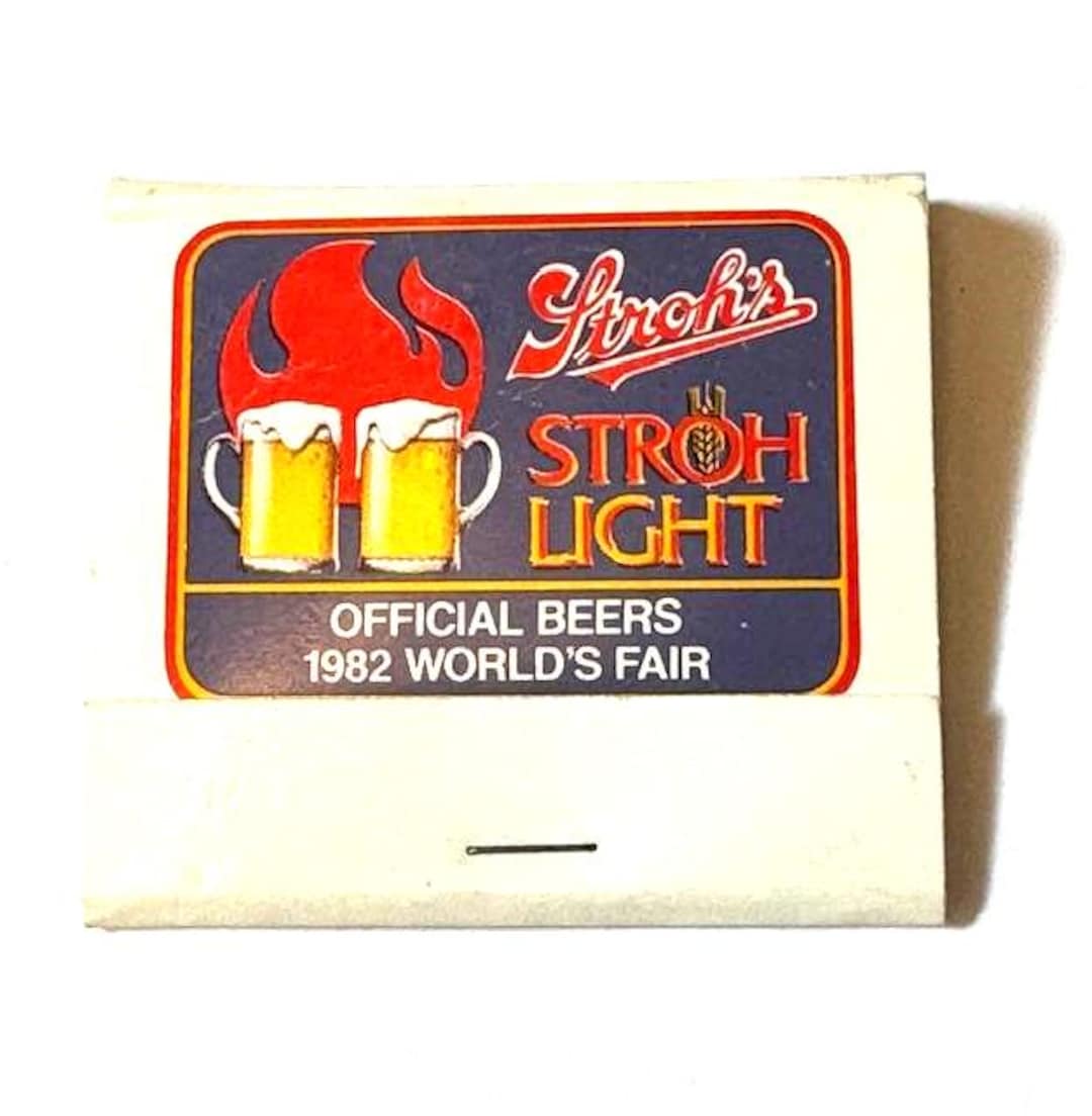 Stroh's Beer - 1982 World's Fair Matchbook - Set of 2 - MINT Condition ...
