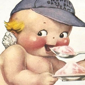 Kewpie Ice Cream Print - NICE