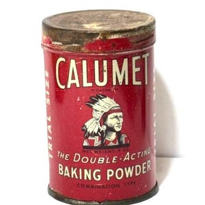 Calumet Baking Powder - UNOPENED - 4 oz. - Vintage