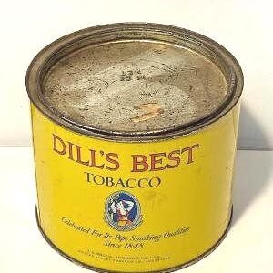 Vintage Dill&#39;s Best Tobacco Tin - Richmond, VA