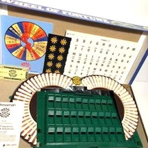 Wheel of Fortune Game - 2nd Edition - 1985 - Never Played