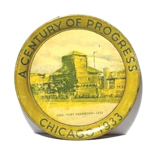 Century of Progress Tip Tray - 1931 - RARE