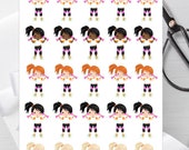 Stickers, planner, Gym planner stickers, gym stickers, tracking stickers