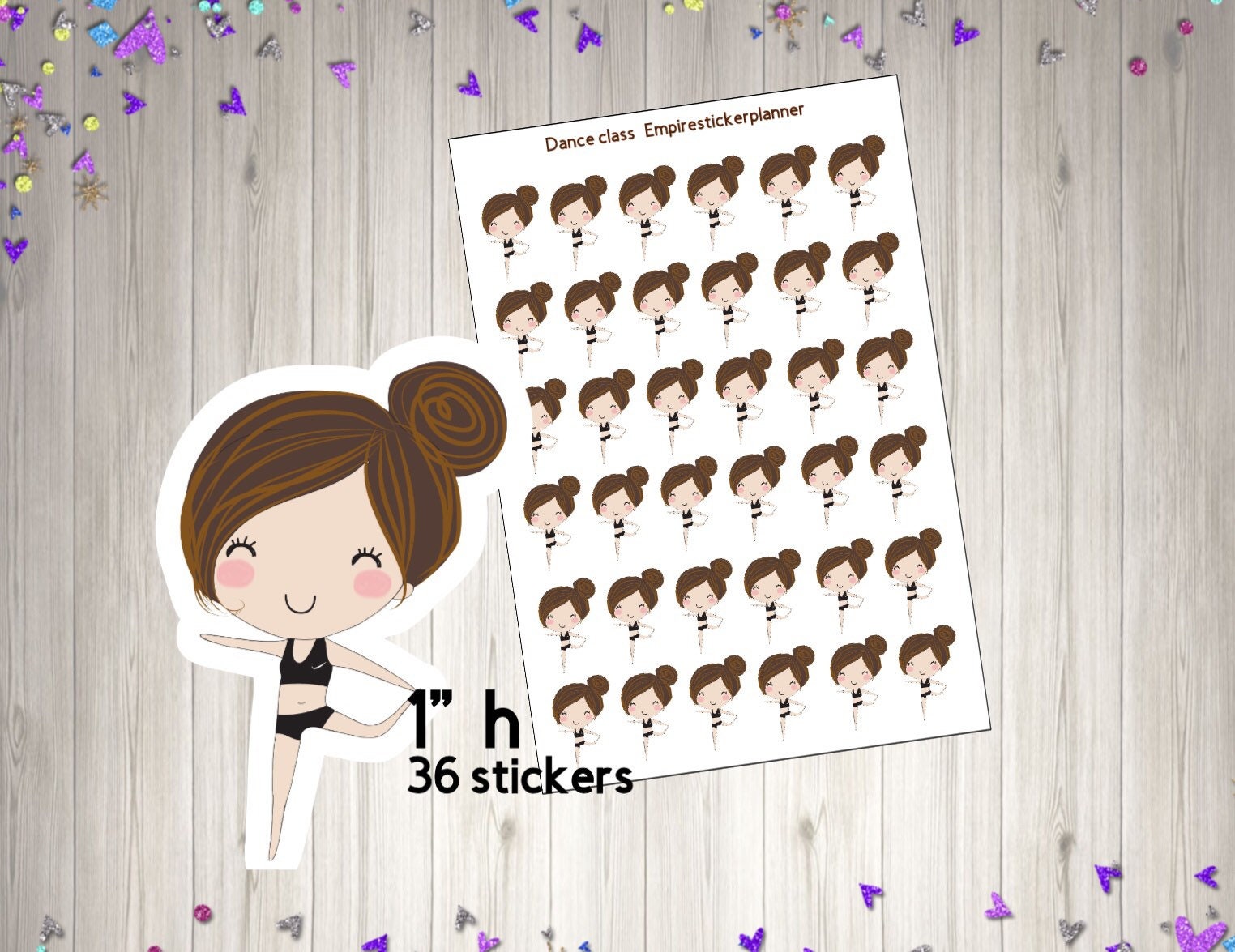 Ballet Digital Stickers – Social Media Calendar