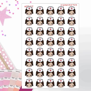 Nurse planner stickers