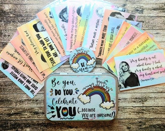 Be You, Do You, Celebrate You- Little Box of Pride- Empowering LGBTQ+ People- LGBT History- Positive Gay Quotes- Coming Out Gift