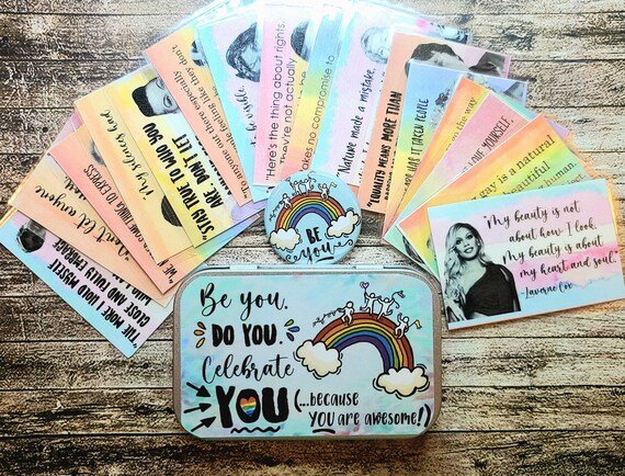 Be You, Do You, Celebrate You- Little Box of Pride- Empowering LGBTQ+ People- LGBT History- Positive Gay Quotes- Coming Out...