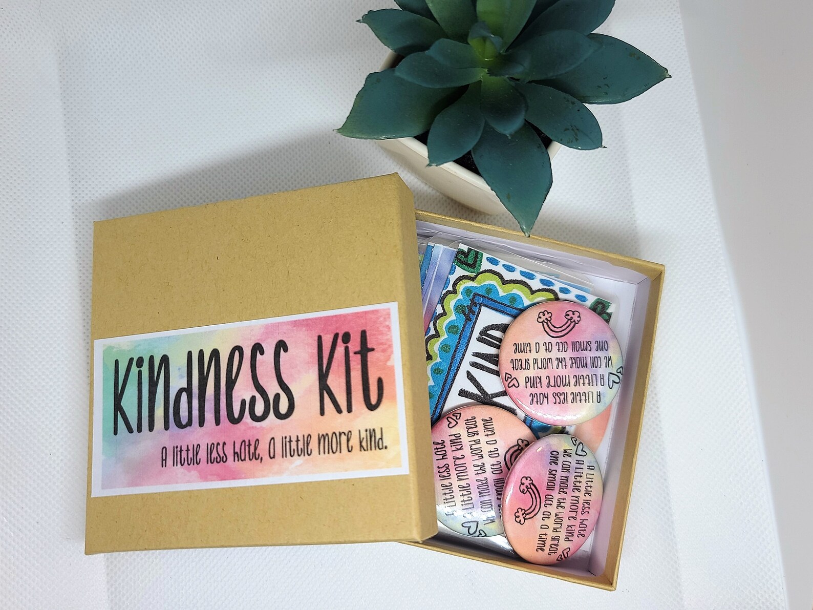Kindness Kit Box of Kindness Teach Kindness Kindness Cards Etsy