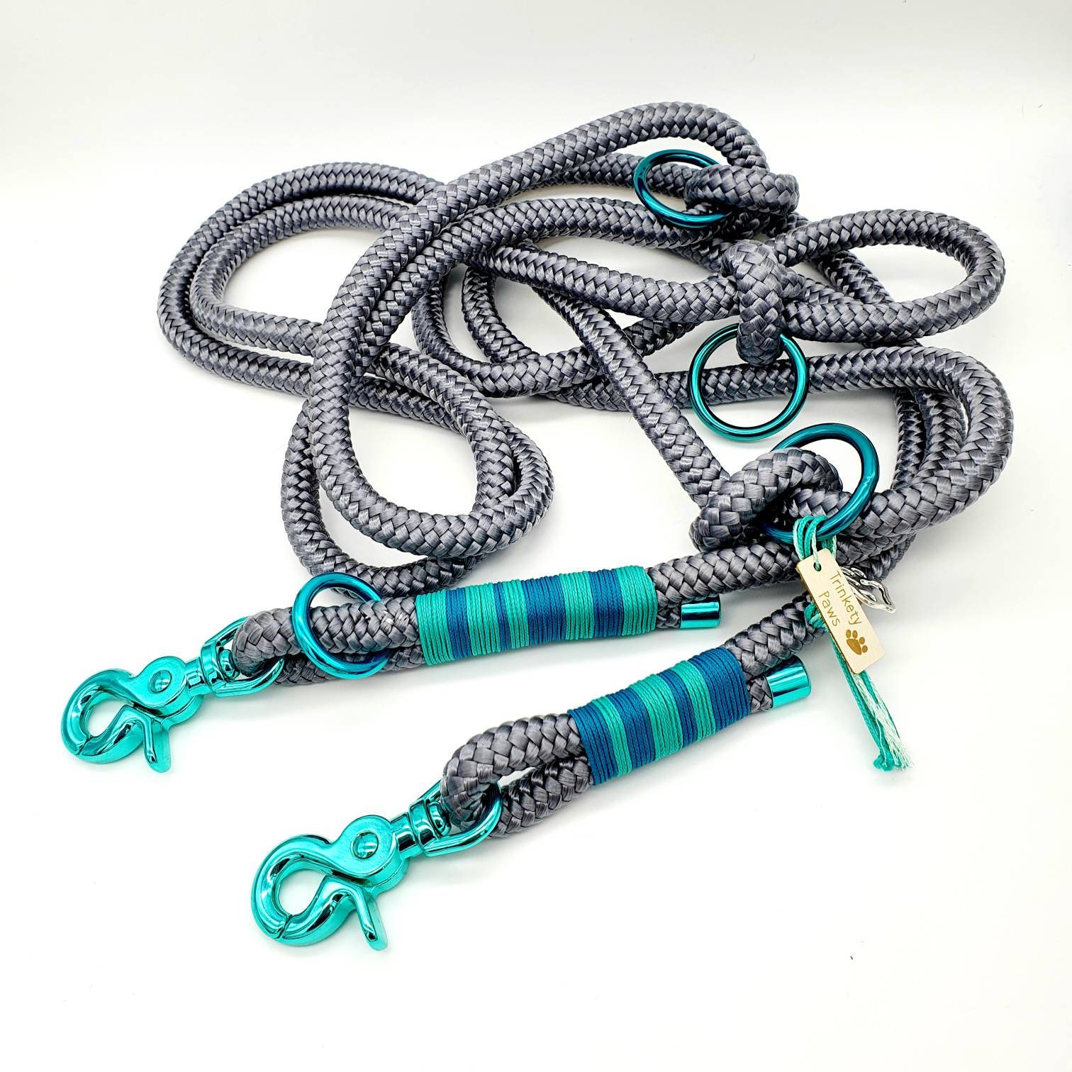 Paracord Dog Training Lead I Paracord Doubleended Long Line I Etsy UK