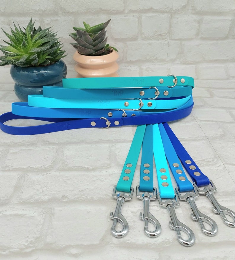 Premium Biothane® waterproof Dog Lead I Design Your Own I Made in the UK image 8