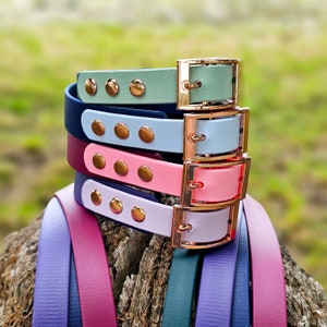 BioThane® waterproof two-coloured Dog Collar®     I     Design your Own