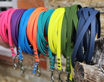 Waterproof Dog Long Line Lead – Dog and Puppy Recall Training, Heavy Duty, UK Handmade