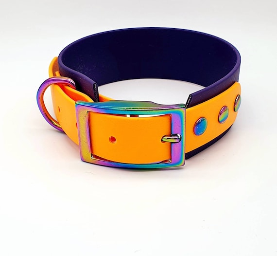 Biothane Sighthound Collar   I  Dual-Colour Waterproof