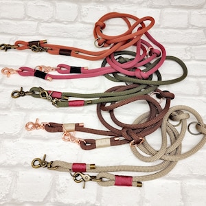 Premium Rope Dog Training Lead    I     Double-ended Dog Training Lead    I    Handsfree Dog Training Lead
