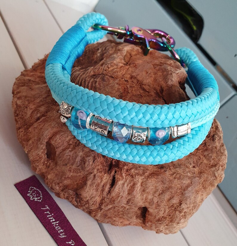 TrinketyPaws PandoraStyle Dog / Pet Collar with beads Etsy
