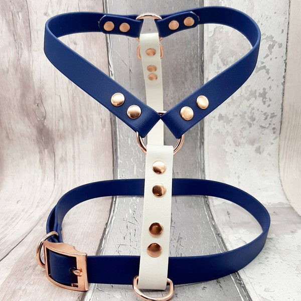 Premium waterproof BioThane® Perfect Fit Dog Harness    I      Made to measure for your Dog   I    Design your own Colour Choices