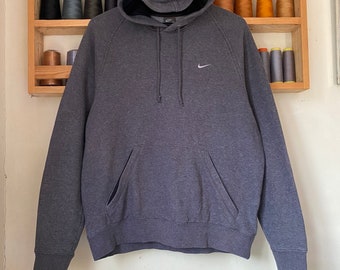 Vintage Nike Hoodie Embroidery Logo Medium Size Jumper