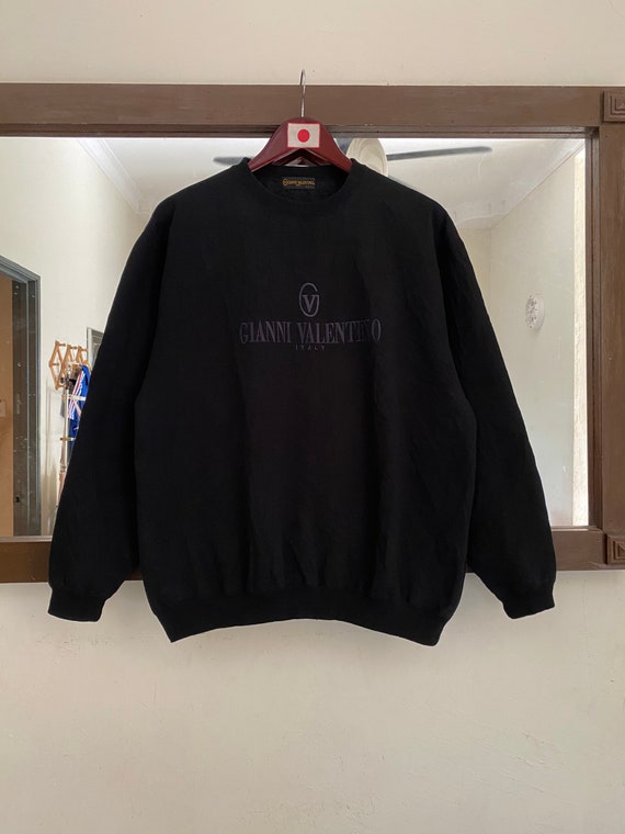Vintage Rare Gianni Valentino Embroidery Big Logo