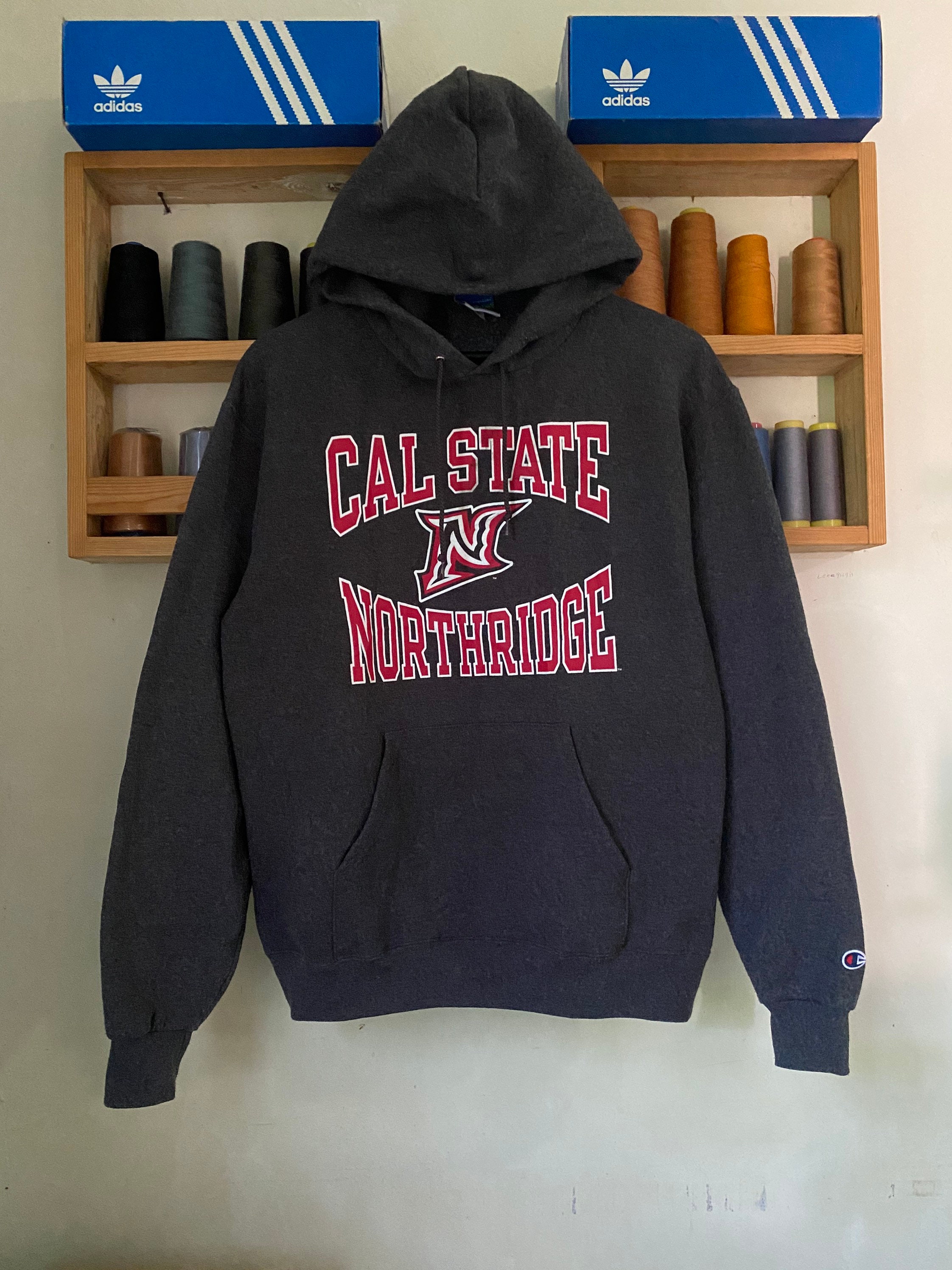 Rare Champion Cal States Hoodie Big Logo Medium Size Jumper. Etsy UK