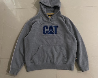 Felpa con cappuccio Caterpillar con logo ricamato Cat L, taglia XL