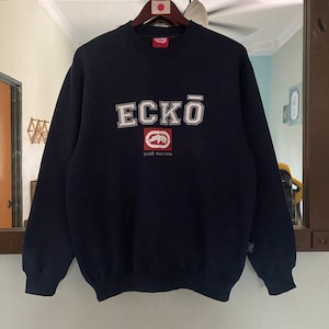 Vintage Ecko Function Sweatshirt Big Logo Medium Size