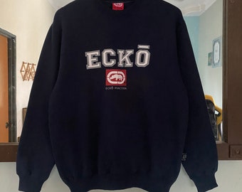 Vintage Ecko Function Sweatshirt Big Logo Medium Size