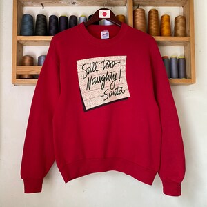 Vintage 90er Jahre Jerzees Sweatshirt Großes Logo Medium Pullover