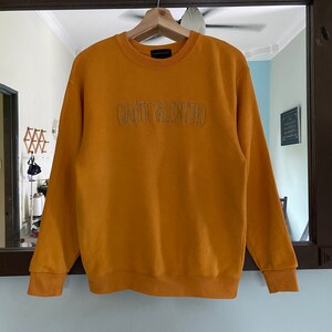 Vintage Gianni Valentino Sweatshirt Embroidery Big Logo Small Size