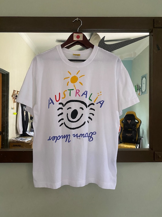 Vintage 90s Ken Done Australia Pop Art Oversize T Shirt