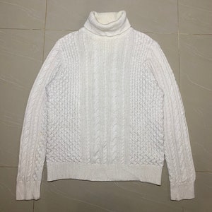 Pull en maille coeur avec poutres rares Pull de taille moyenne