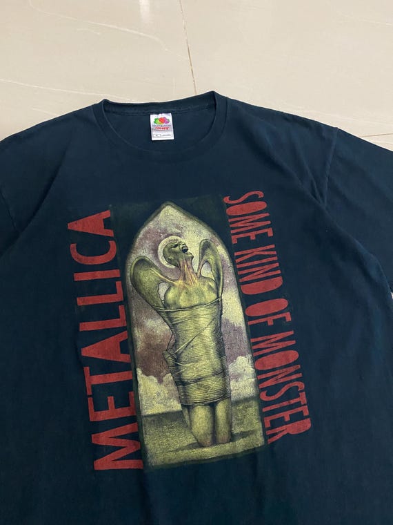 Vintage Metallica Some Kind of Monster Tshirt XL Size - Etsy