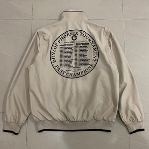 Rare Dunlop Phoenix Tournament International Tour Jacket Gilet Grande Taille Tour Japon