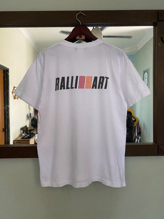 ヴィンテージ 三菱自動車 ラリーアート レーシングTシャツ