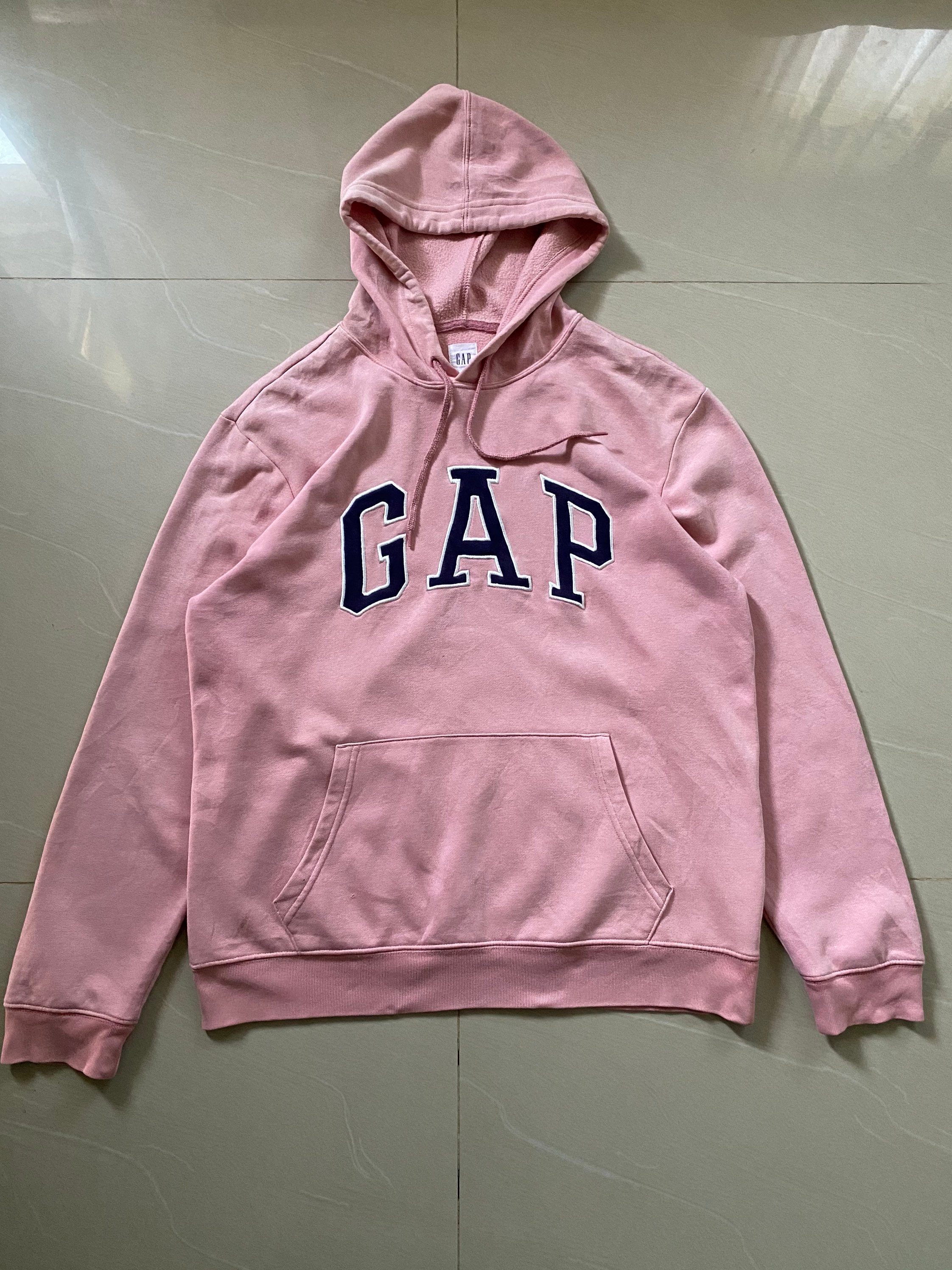 mave Tredje Udrydde Vintage Gap Hoodie Big Logo Medium Size Pink Gap - Etsy