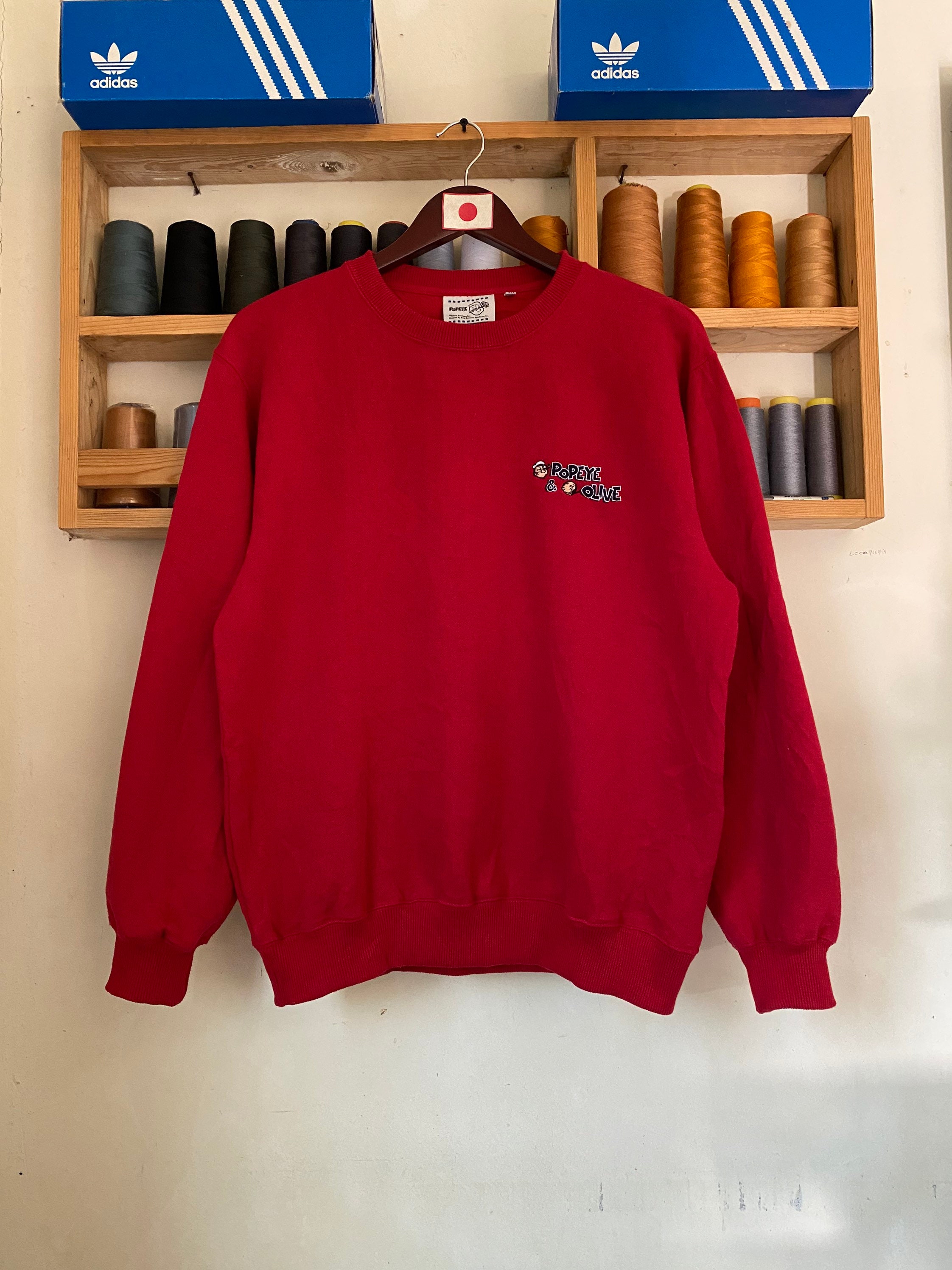 Vintage Popeye \u0026 Olive Sweatshirt Comics Medium Size Jumper Carton Sweater  - Etsy