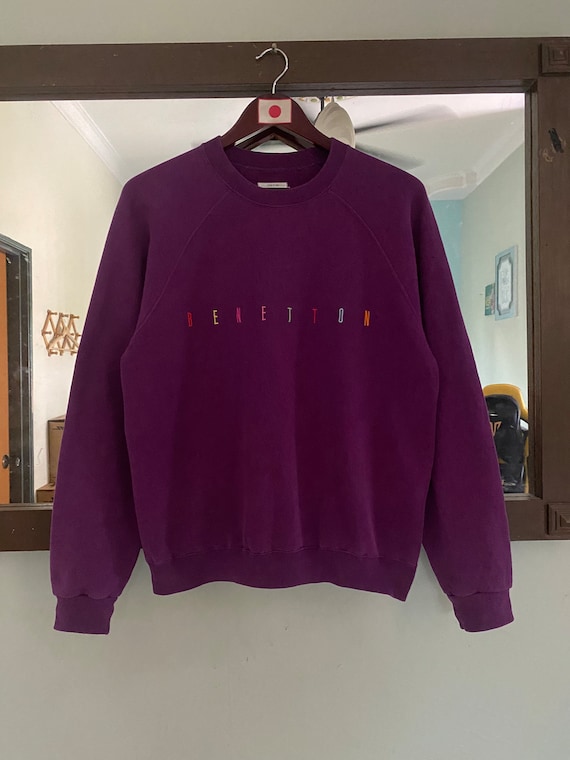 Vintage benetton sweatshirt new arrivals
