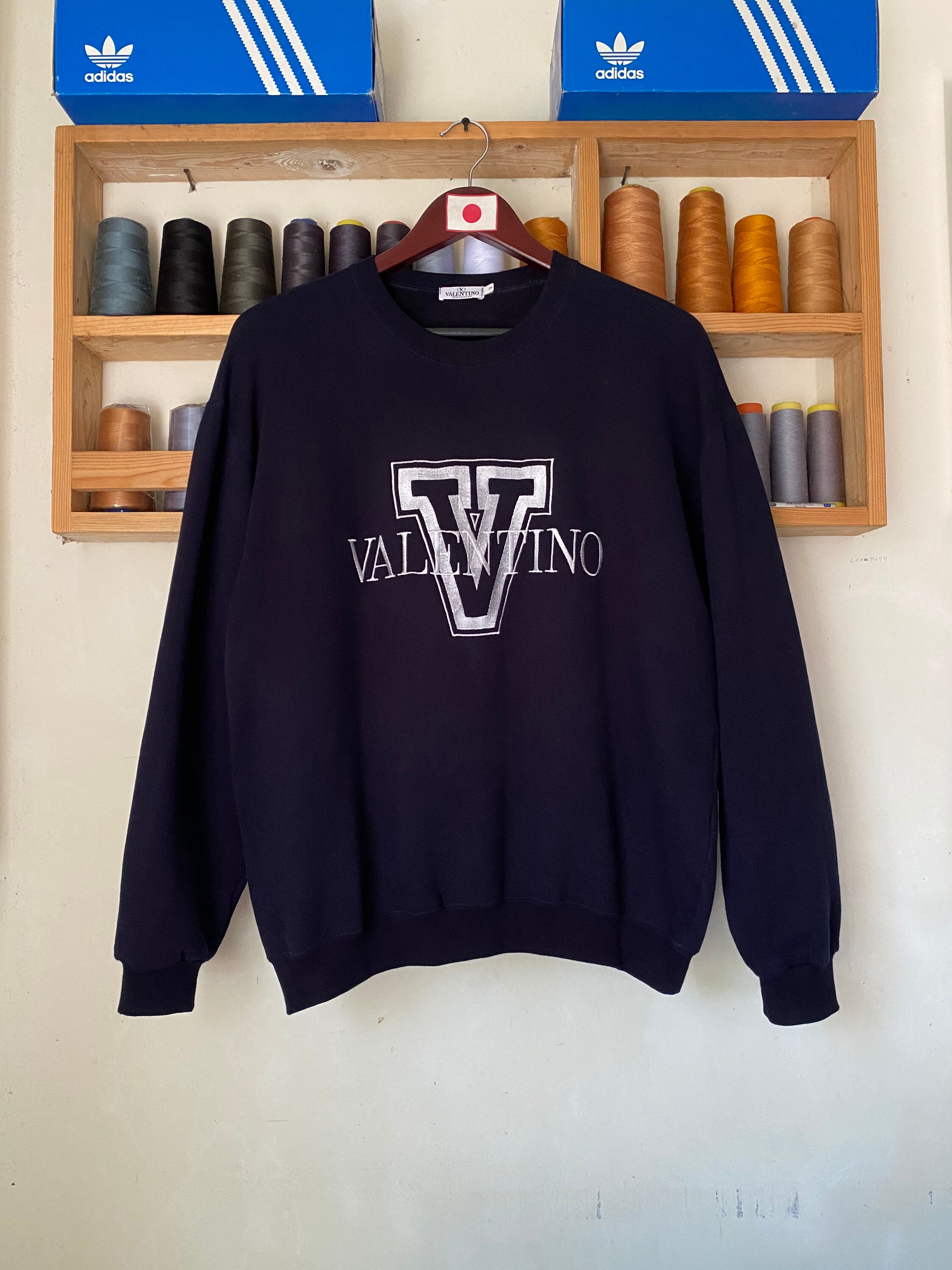 Vintage Rare Valentino Beach Wear Embroidery Big Logo Jumper - Etsy
