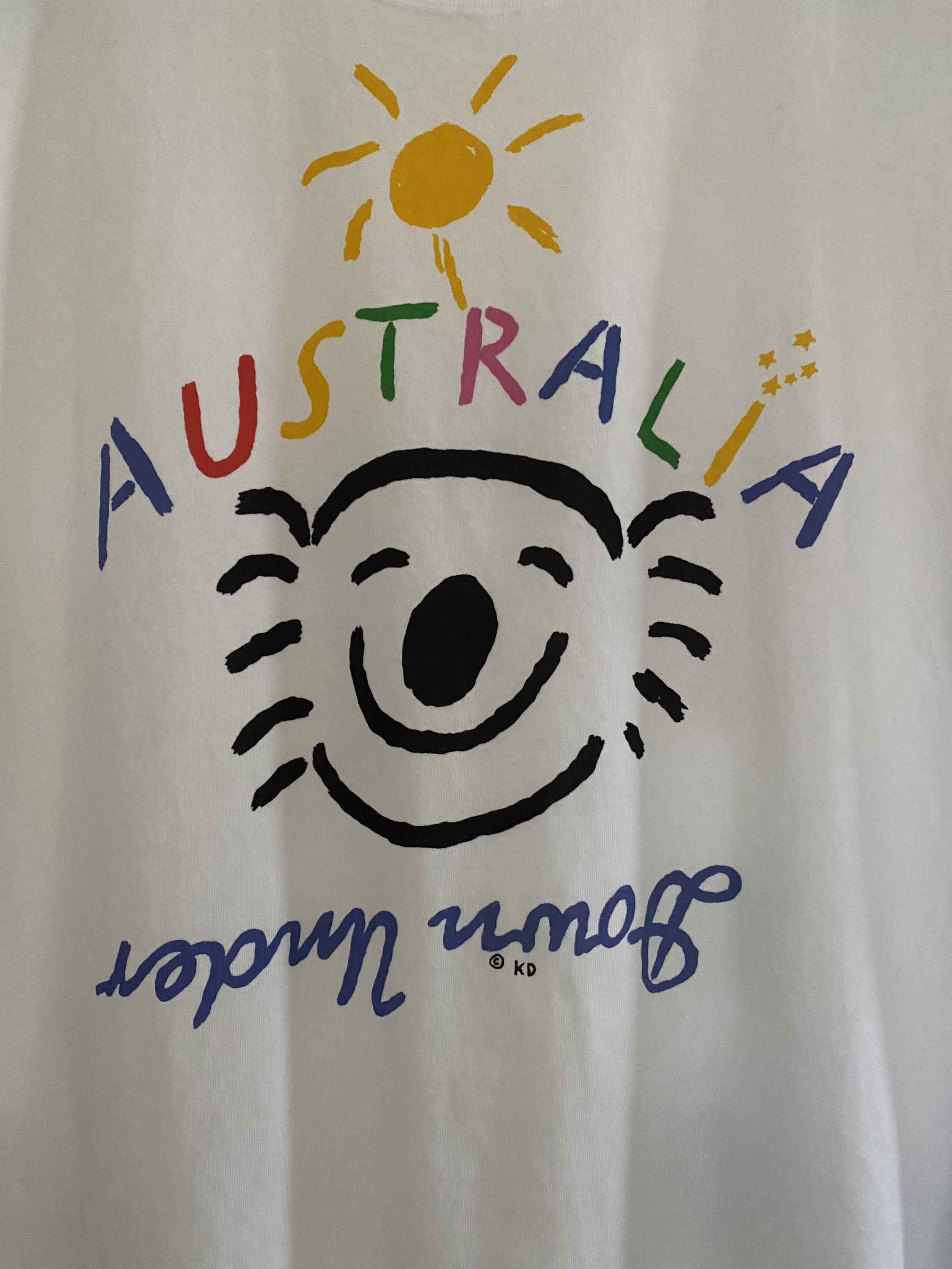 新品 正規品!!  Classics Done Ken Art Vintage Australia Etsy - Size Small Tshirt Clothing