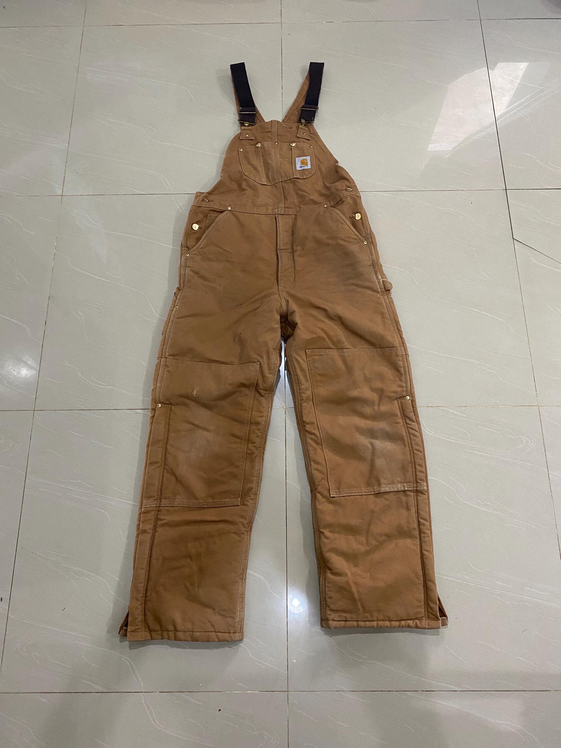 Carhartt Double Knee Overalls - Etsy