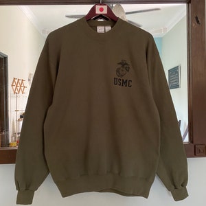 Vintage Usmc Sweatshirt Militär USA Große Größe