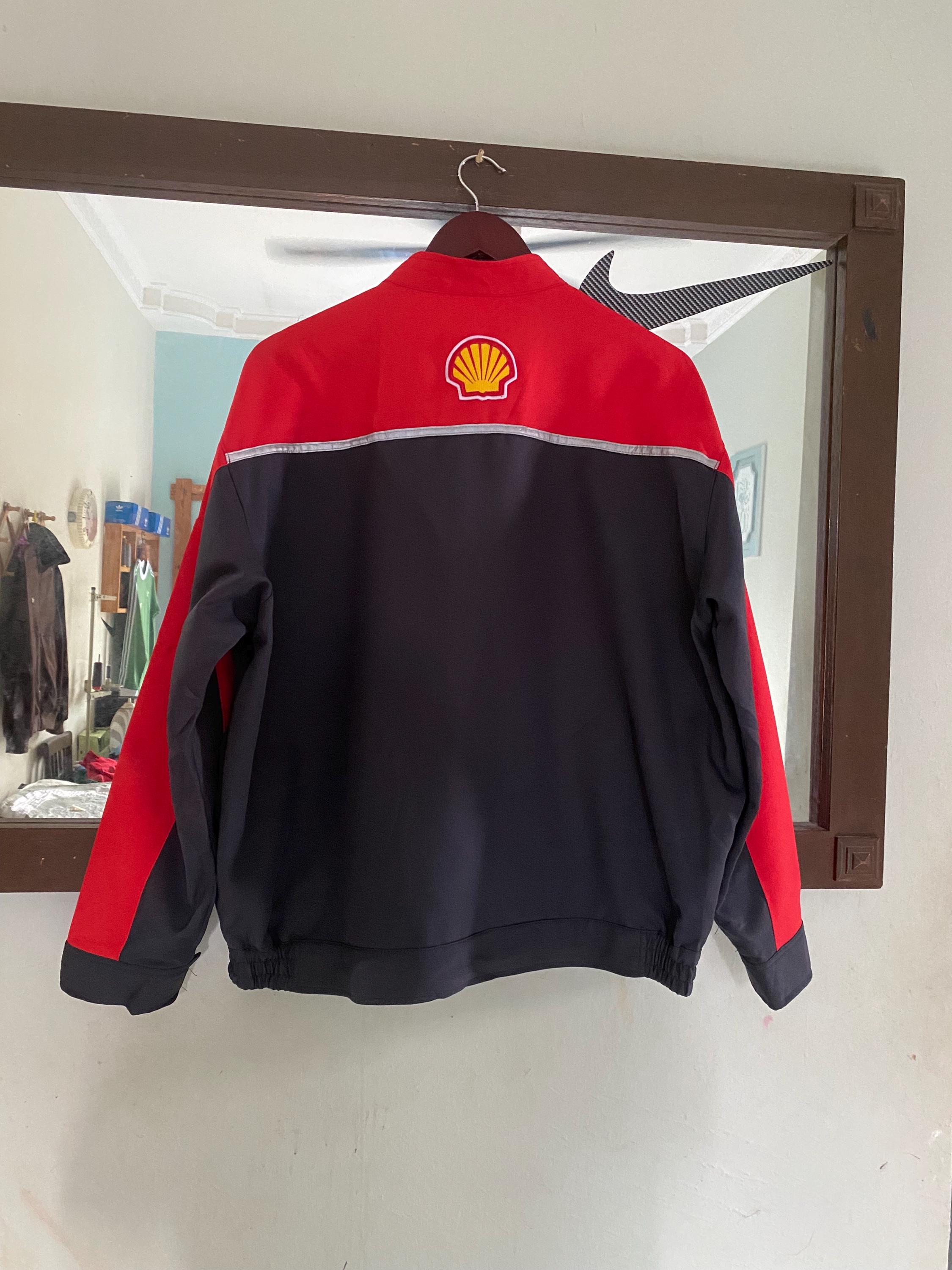 Vintage Shell Helix Ferrari Track Staff Jacket XL Size - Etsy