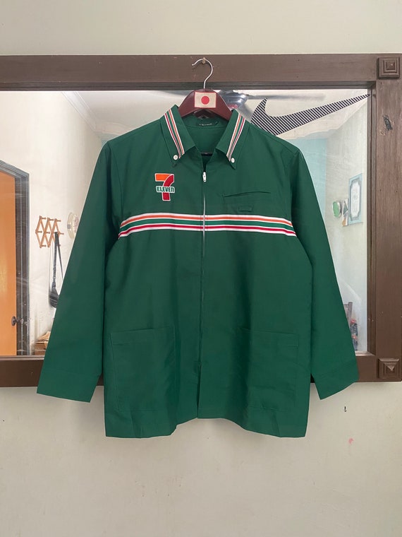 Vintage 7 Eleven Ziper Shirt 13/medium Size - Etsy